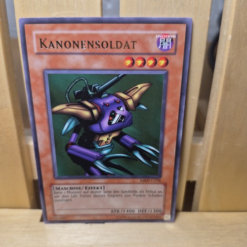 Kanonensoldat rare - yu-gi-oh,