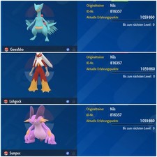 Pokemon GEN 3 PAKET SHINY