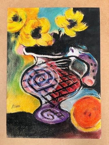 Pablo picasso zeichnung auf - picasso,