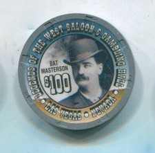 Jeton poker chip west saloon - poker,