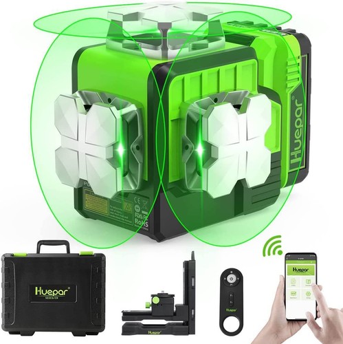 Kreuzlinienlaser grün - 3d,