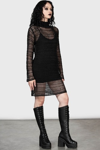 Killstar strickkleid - strickkleid,