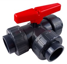 Dreiwege Kugelhahn d 50 mm 3