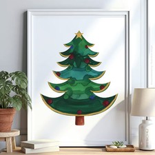 Tanne Nadelbaum v39 Schablone