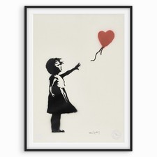 BANKSY - Mädchen mit rotem