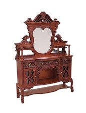 Puppenhaus Kommode Walnuss