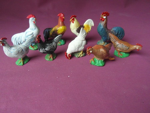 Schleich hahn huhn 13014 - huhn,