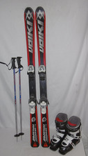 VÖLKL " RACETIGER " SKI JUNIOR ALLROUND CARVER 140 CM + SKISCHUHE GR.: 40 IM SET