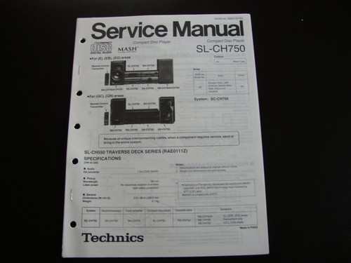Original service manual - original,