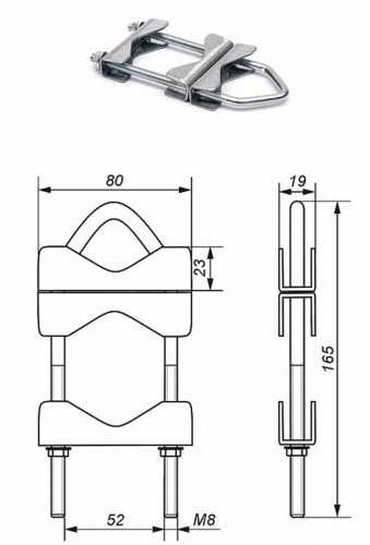 Mast schelle verbinder - mast,