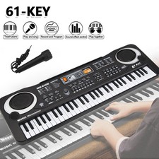 61 Edition Touch E-Piano Keyboard Musiktastatur für Anfänger Erwachsene Kinder
