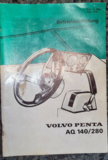 Betriebsanleitung Volvo Penta AQ 140/280 