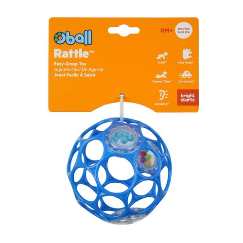 Oball rattle blau - rattle,