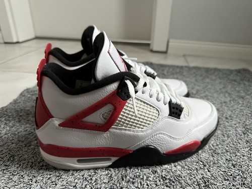 Jordan retro red - 4, cement