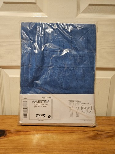 Ikea valentina blaue - blaue, gardinen