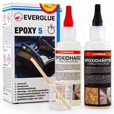 2 Komponenten Kleber Epoxidkleber 200g 5 Minuten Schnellkleber mit Dosierspitzen