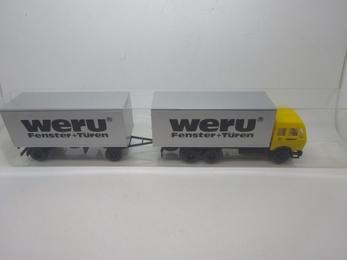 Herpa mercedes benz kofferzug - mercedes,