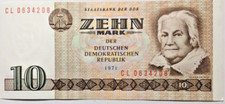 UNC DDR 10 Mark 1971