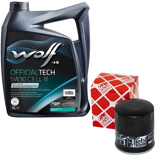 Motoröl set 5w30 - liter, +