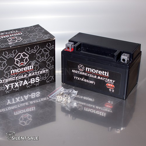 Gel batterie moretti ytx7a - gel, ytx7a-bs