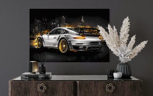 Car gt2 leinwand - leinwand, bild