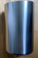 Wein-/Sektkühler TCM aus mattiertem Edelstahl 18/10 TOP-Zustand