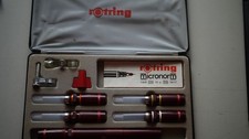 rOtring Tuschefüller-Set micronorm 0,18  0,25 0,35 0,50 und 1,0 mm N° 15a