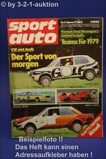 Sport Auto 2/79 Mako Capri