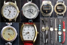Konvolut 6 Damenuhren. (Certus, Kelia, Action, Luzaka, Club, ...)