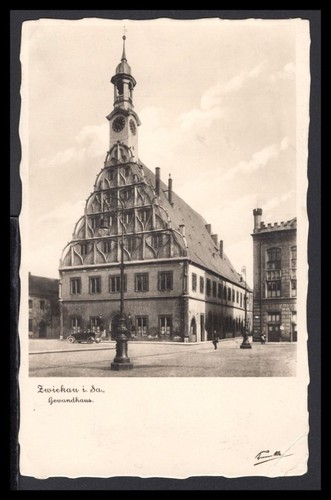 Zwickau 1933 gewandhaus - zwickau,