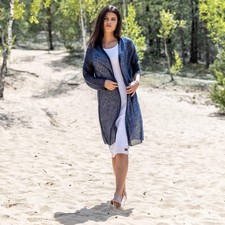 Blaue leichte Mohair