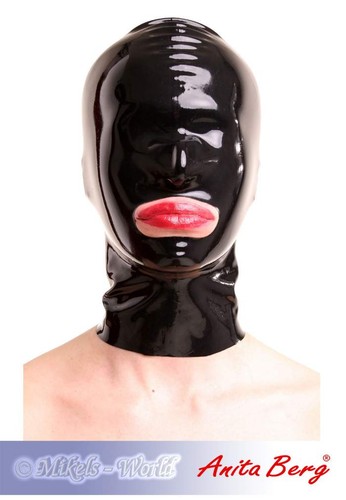 Anita berg latex kopfmaske - berg,