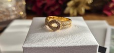 Pandora Ring Gold Zeitloser Pavé Größe 7/54 - Top Zustand