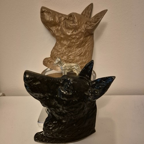 Deko schäferhund metall - schäferhund,