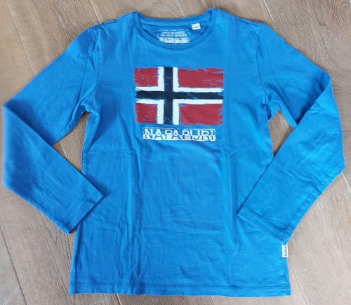 Napapijri basic langarmshirt - napapijri,