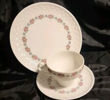 Hutschenreuther Arzberg Porzellan Kaffee 3 Teiliges Gedeck-Rosen Blumen
