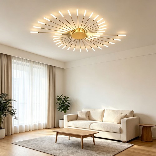 Gold led pendelleuchte - gold,