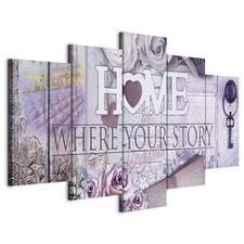 Wandbild 5 tlg Groß