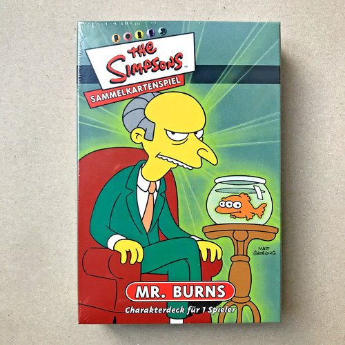 Burns deck simpsons - mr.,