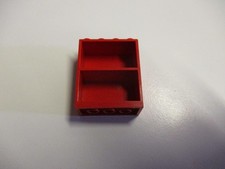 Lego Schrank 2x4x4 Regal 1 rot