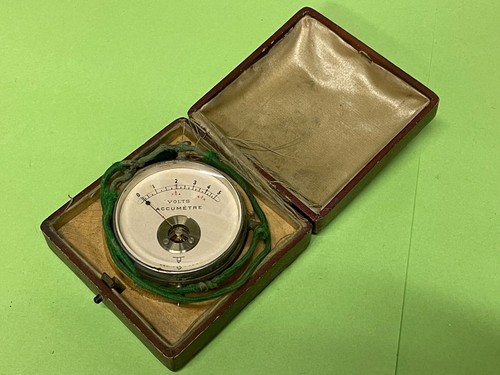 Antiker alter voltmeter volts - alter,