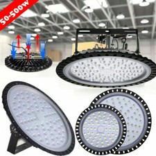 UFO LED Hallenbeleuchtung Deckenstrahler Werkstattleuchte Industrielampe Lamp DE