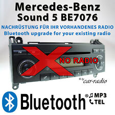 Bluetooth Nachrüstung Umbau für Mercedes Sound 5 BE7076 Modernisierung BT