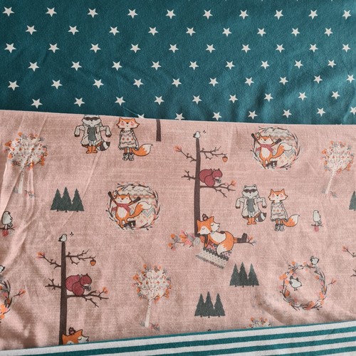 Stoffpaket fuchs stoffreste - stoffpaket,