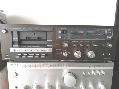 Dual c830 kassettendeck - dual,