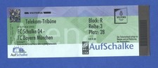 2001/02 --- DFB-Pokal  --- Schalke 04 v Bayern München --- Ticket