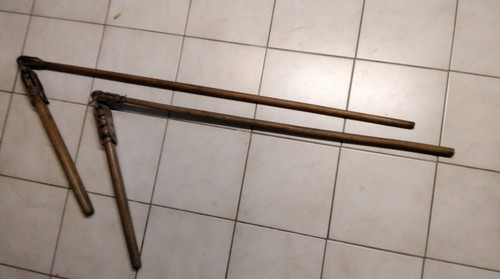 Schöner alter dreschflegel - alter,