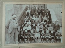 alte Fotografie Schulklasse