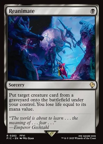 Mtg reanimate commander - -,