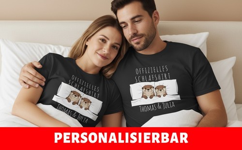Personalisiertes otter shirt - personalisiertes,